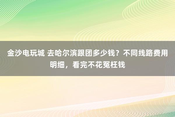 金沙电玩城 去哈尔滨跟团多少钱?不同线路费用明细,看完不花冤枉钱