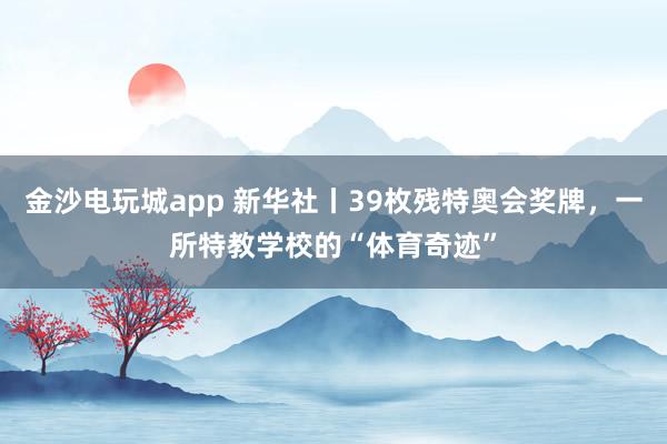 金沙电玩城app 新华社丨39枚残特奥会奖牌，<a href=